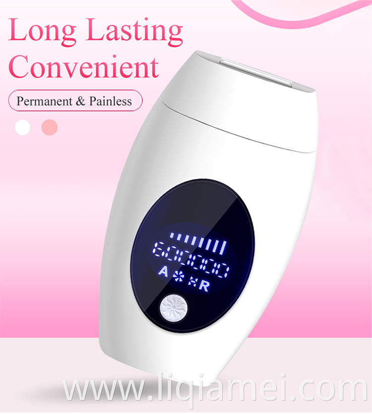 600,000 Electronic counting fast ipl mini laser machine hair removal device